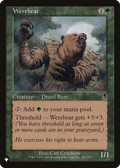 Werebear|1|0|0.00