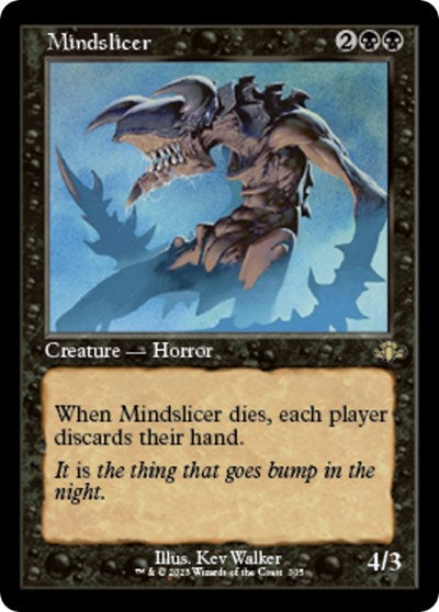 Mindslicer (Retro Frame) (Dominaria Remastered) Medium Play Foil