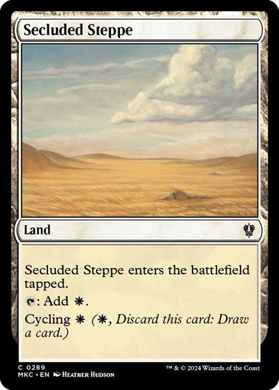 Secluded Steppe (Commander: Murders at Karlov Manor) Medium Play