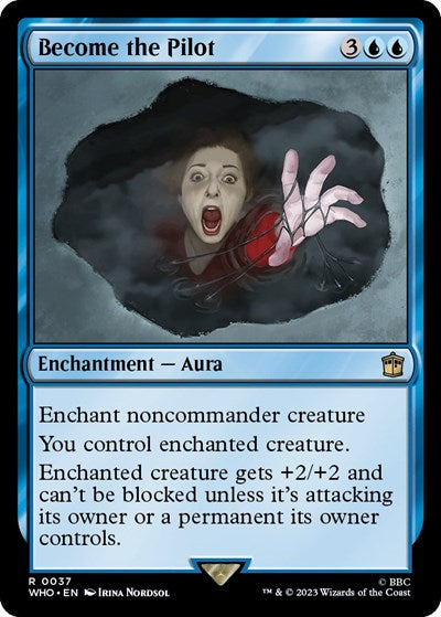Become the Pilot (Universes Beyond: Doctor Who) Light Play Foil