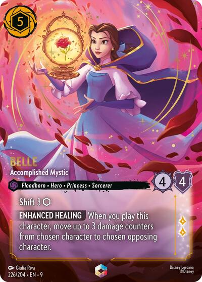 Belle - Accomplished Mystic (Enchanted) (Fabled) Near Mint Holofoil