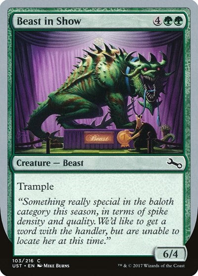 Beast in Show (C) (Unstable) Light Play