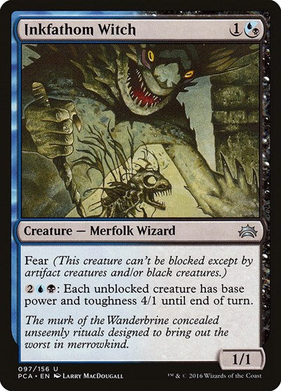 Inkfathom Witch (Planechase Anthology) Medium Play