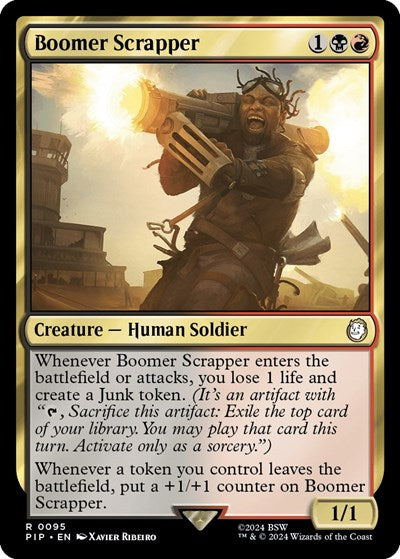 Boomer Scrapper (Universes Beyond: Fallout) Near Mint Foil