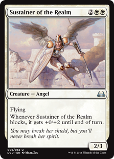 Sustainer of the Realm (Duel Decks Anthology: Divine vs Demonic) Medium Play