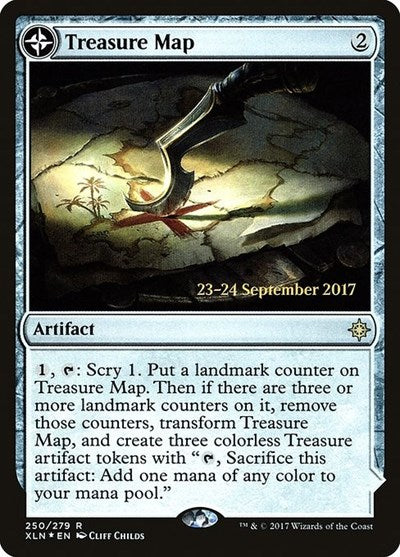 Treasure Map (Promos: Prerelease Cards) Near Mint Foil