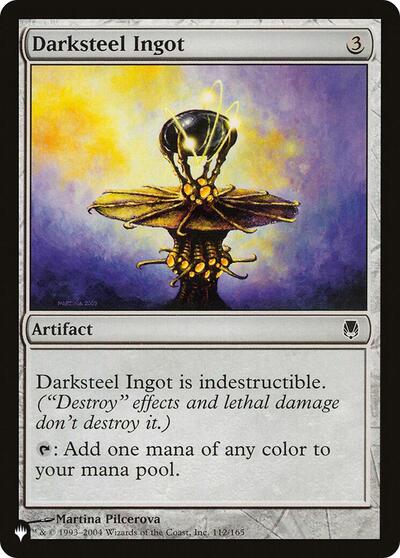 Darksteel Ingot (The List) Near Mint