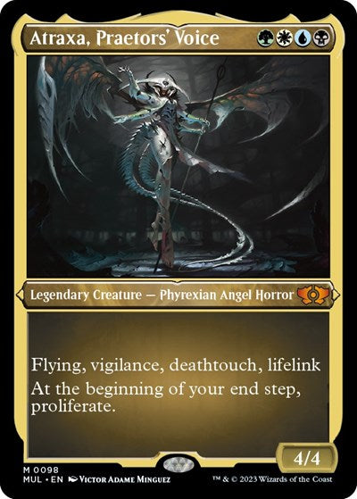 Atraxa, Praetors' Voice (Foil Etched) (March of the Machine: Multiverse Legends) Near Mint Foil
