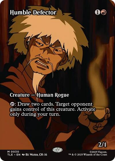 Humble Defector (Borderless) (Avatar: The Last Airbender: Eternal-Legal) Light Play