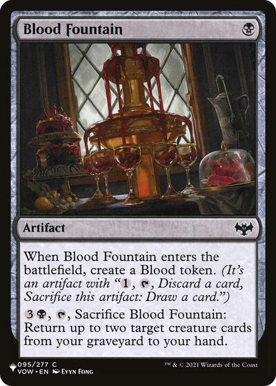 Blood Fountain (The List) Light Play