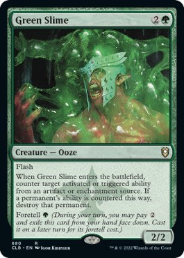 Green Slime (Commander Legends: Battle for Baldur's Gate) Near Mint