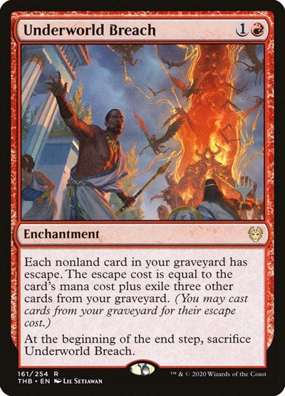 Underworld Breach (Promo Pack: Theros Beyond Death) Light Play
