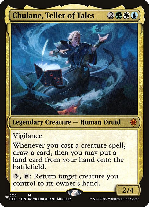 Chulane, Teller of Tales (The List) Damaged / Poor