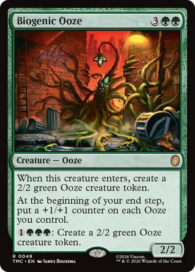 Biogenic Ooze (Commander: Teenage Mutant Ninja Turtles) Near Mint