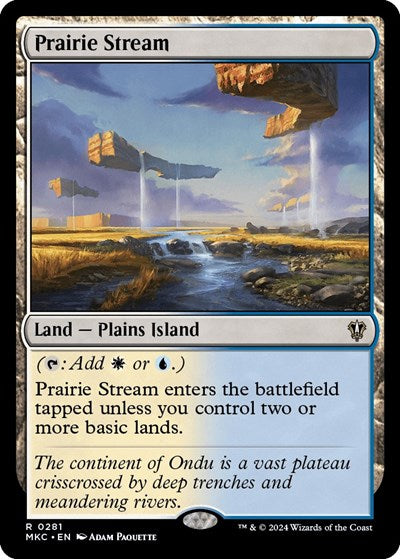 Prairie Stream (Commander: Murders at Karlov Manor) Light Play