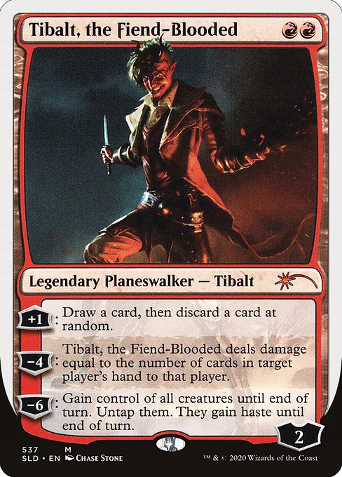 Tibalt the Fiend-Blooded (Secret Lair) Near Mint