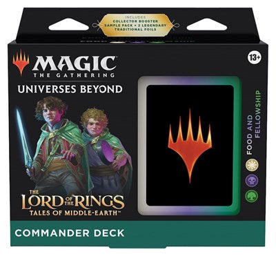 The Lord of the Rings: Tales of Middle-earth Commander Deck Food and Fellowship