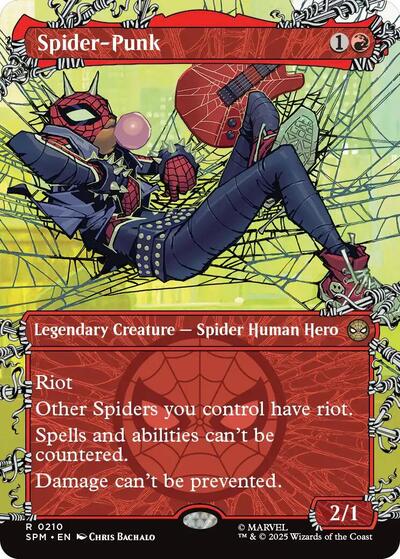 Spider-Punk (0210) (Borderless) (Marvel's Spider-Man) Near Mint