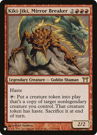 Kiki-Jiki, Mirror Breaker (CHK) (The List) Medium Play