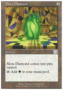 Moss Diamond (Classic 6th Edition) Damaged / Poor