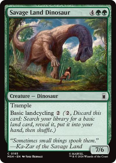 Savage Land Dinosaur|47|0|0.00
