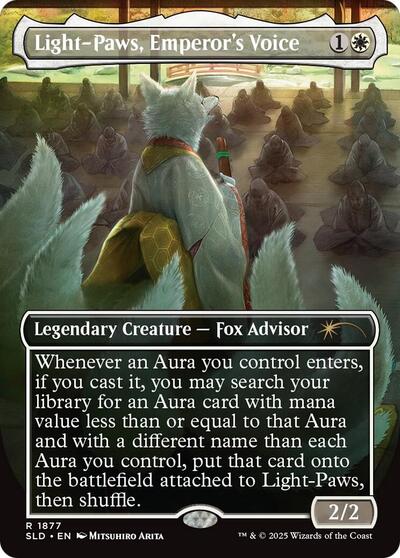 Light-Paws, Emperor's Voice (Secret Lair) Near Mint