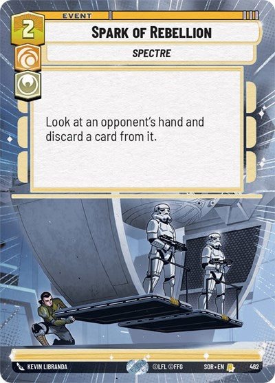 Spark of Rebellion (Hyperspace) (Spark of Rebellion) Near Mint Foil