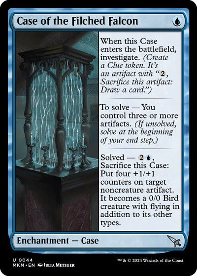 Case of the Filched Falcon (Murders at Karlov Manor) Light Play Foil