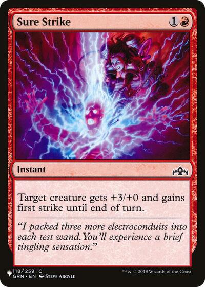 Sure Strike (The List) Near Mint