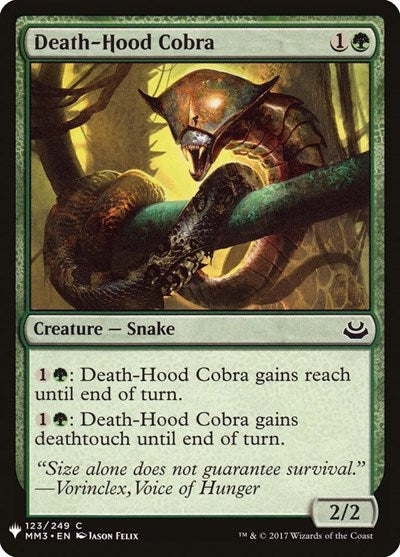 Death Hood Cobra|4|0|0.00