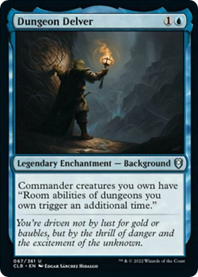 Dungeon Delver (Commander Legends: Battle for Baldur's Gate) Light Play Foil