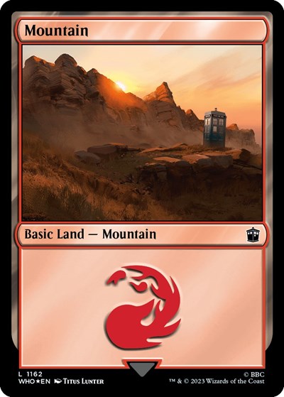 Mountain (1162) (Surge Foil) (Universes Beyond: Doctor Who) Light Play Foil