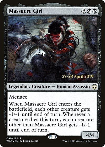 Massacre Girl (Promos: Prerelease Cards) Near Mint Foil