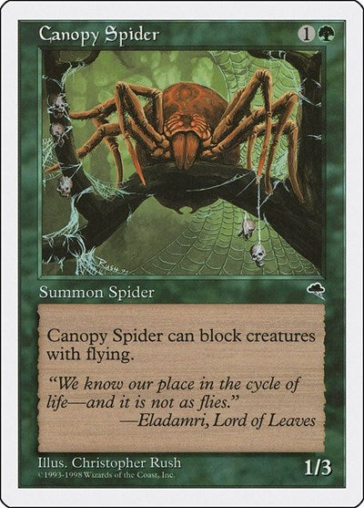 Canopy Spider|3|0|0.00