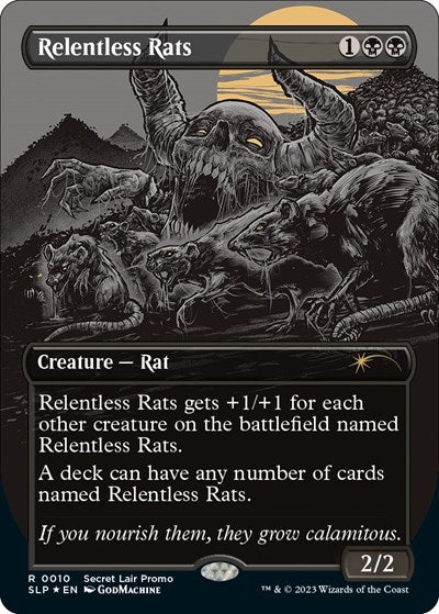 Relentless Rats (Secret Lair Showdown) Near Mint Foil