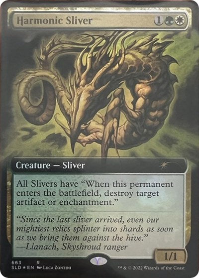 Harmonic Sliver (Extended Art) (Secret Lair) Near Mint Foil