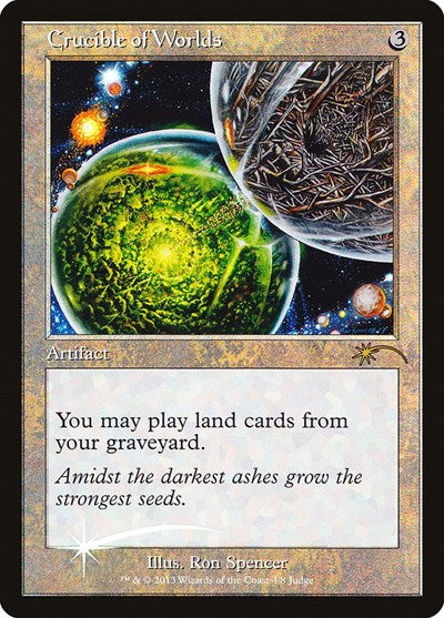 Crucible of Worlds (Promos: Judge) Medium Play Foil