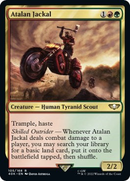 Atalan Jackal (Surge Foil) (Universes Beyond: Warhammer 40K) Near Mint Foil
