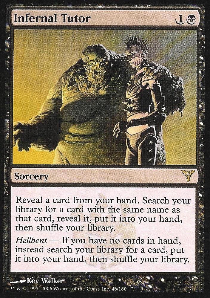 Infernal Tutor (Dissension) Heavy Play