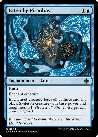 Eaten by Piranhas (The Lost Caverns of Ixalan) Medium Play