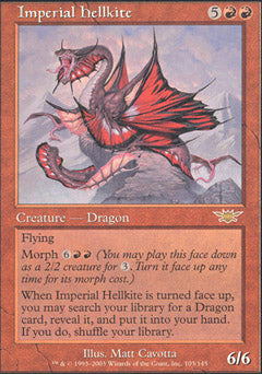 Imperial Hellkite (Legions) Medium Play Foil