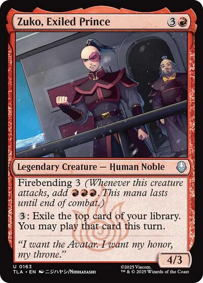 Zuko Exiled Prince|30|0|0.00