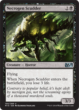Necrogen Scudder (Magic 2015 Core Set) Light Play Foil