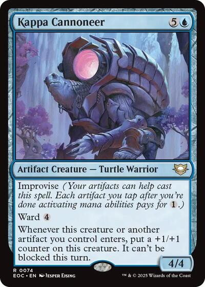 Kappa Cannoneer (Commander: Edge of Eternities) Light Play