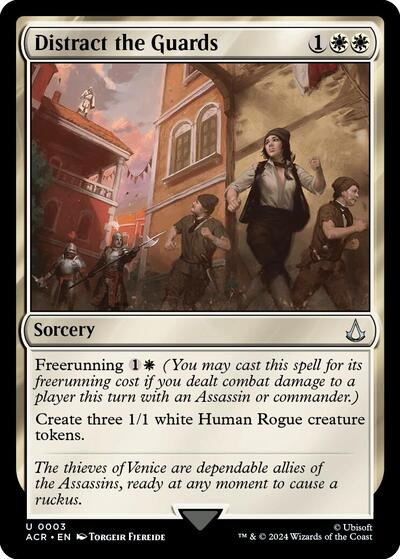 Distract the Guards (Universes Beyond: Assassin's Creed) Light Play