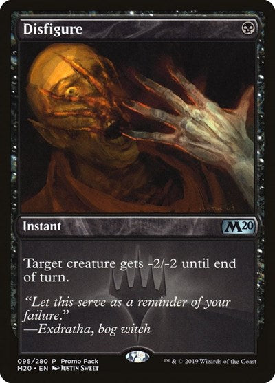 Disfigure (Promo Pack: Core Set 2020) Near Mint