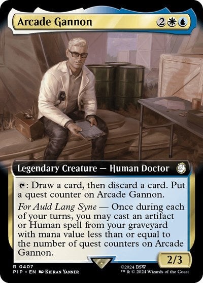 Arcade Gannon (Extended Art) (Universes Beyond: Fallout) Near Mint Foil