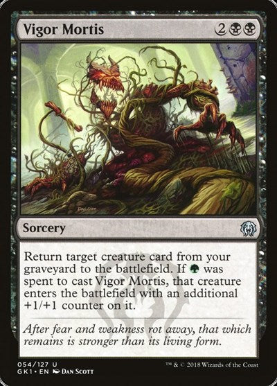 Vigor Mortis (Guilds of Ravnica: Guild Kits) Medium Play