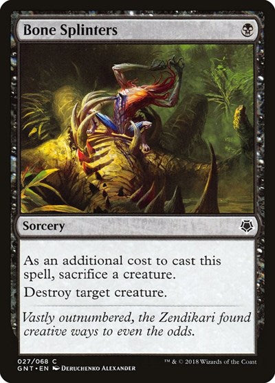 Bone Splinters (Magic Game Night) Medium Play