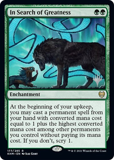 In Search of Greatness (Promo Pack: Kaldheim) Medium Play